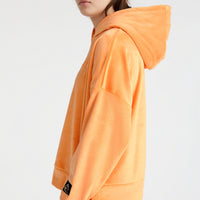 Velour Hoodie Fleece | Giorgia Peach