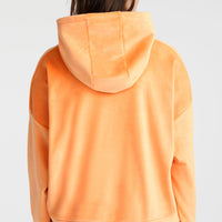 Velour Hoodie Fleece | Giorgia Peach