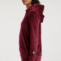 Velour Hoodie Fleece | Windsor Wine