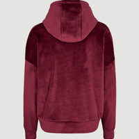 Velour Hoodie Fleece | Windsor Wine