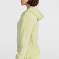 Velour Hoodie Fleece | Lime Wash