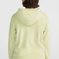 Velour Hoodie Fleece | Lime Wash