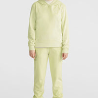 Velour Hoodie Fleece | Lime Wash