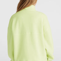 High-Pile Full-Zip Fleece | Lime Wash