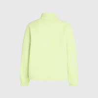 High-Pile Full-Zip Fleece | Lime Wash