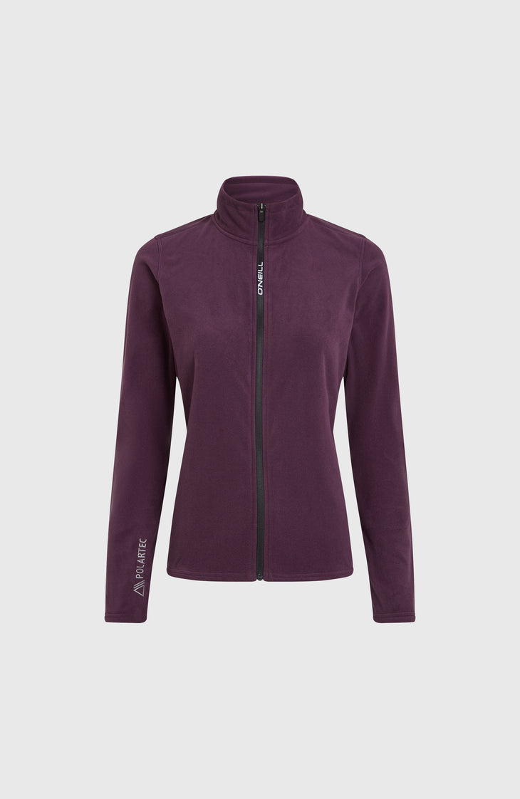 Jack's Polartec® 100 Full-Zip Fleece | Aubergine