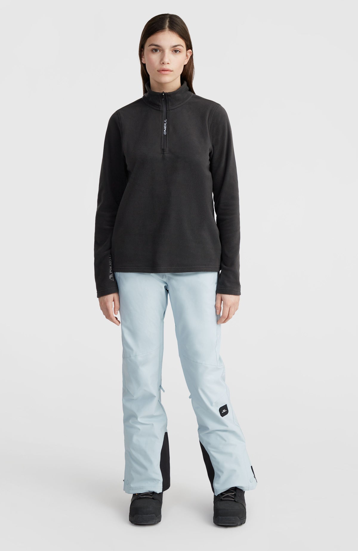 Jack's Polartec® 100 Half-Zip Fleece | Black Out