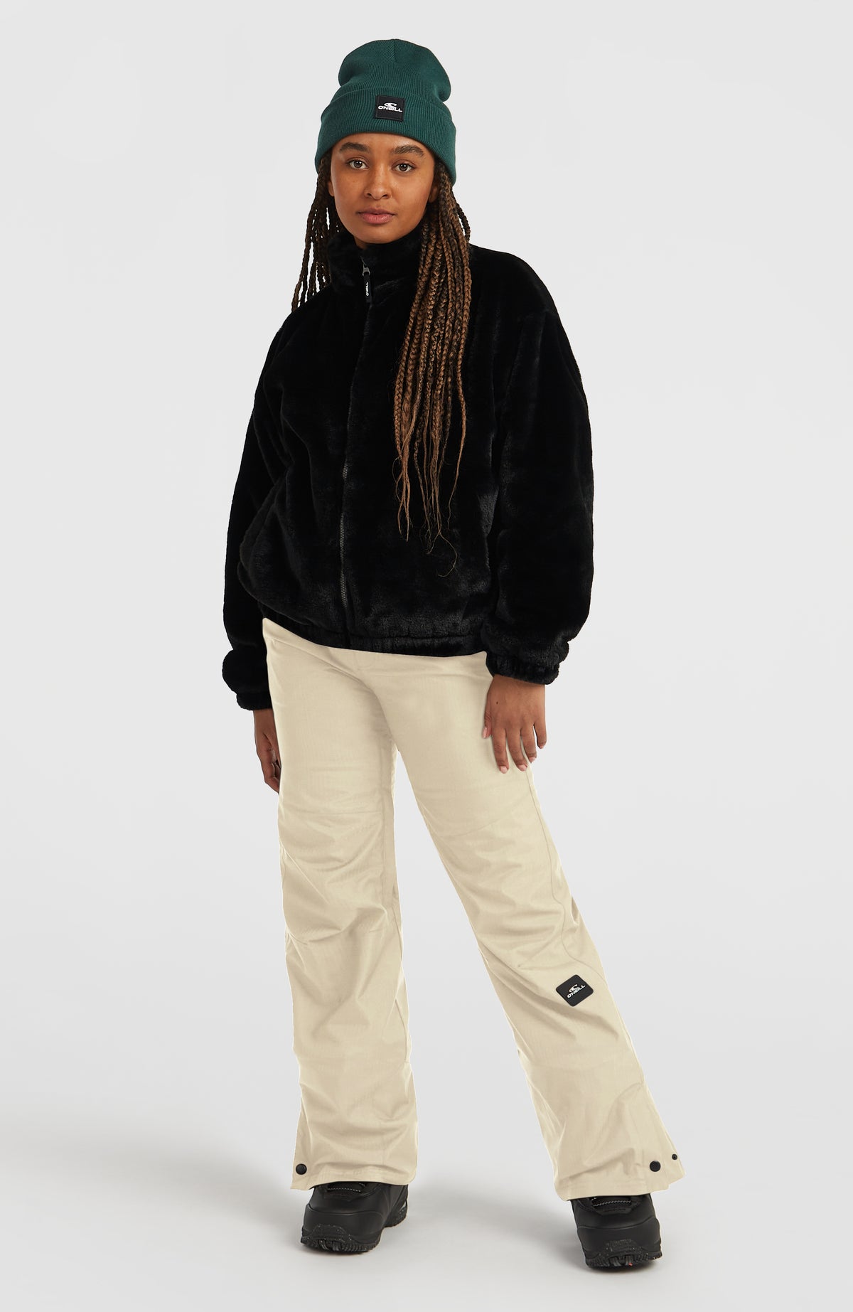 FWC'Cruz Faux Fur Fleece | Black Out