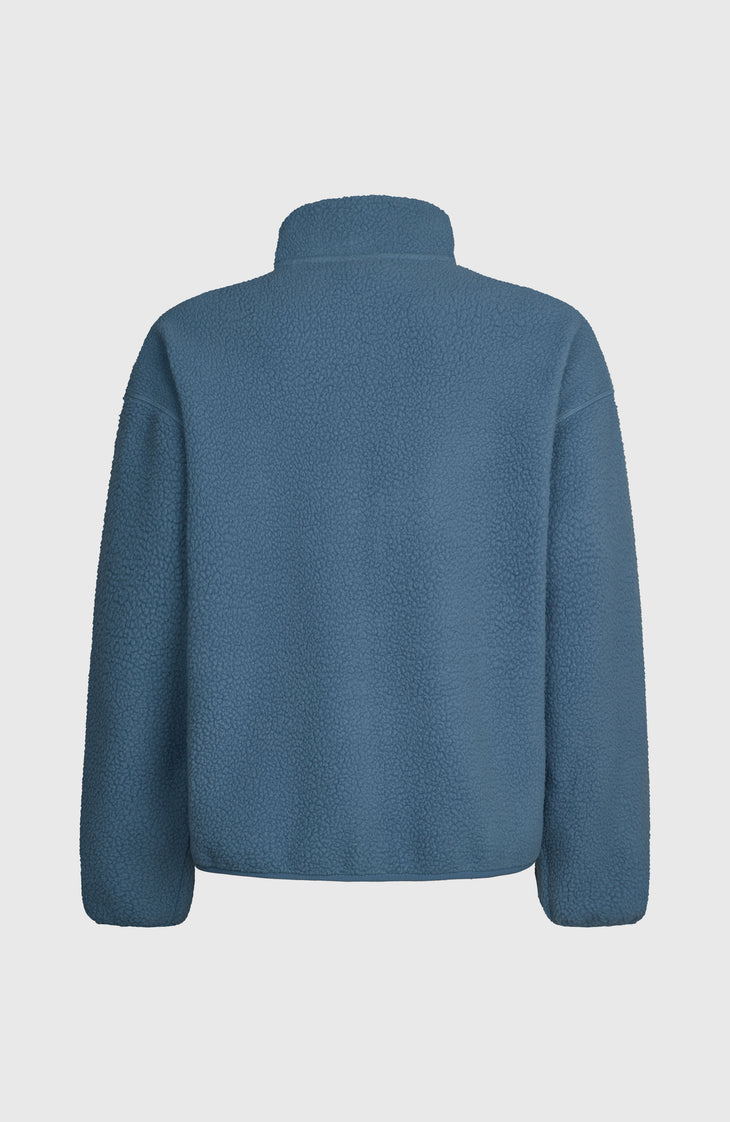 Must-Have High-Pile Full-Zip Fleece | Mozart Blue