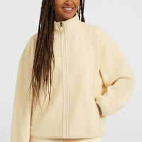 Must-Have High-Pile Full-Zip Fleece | Macaron