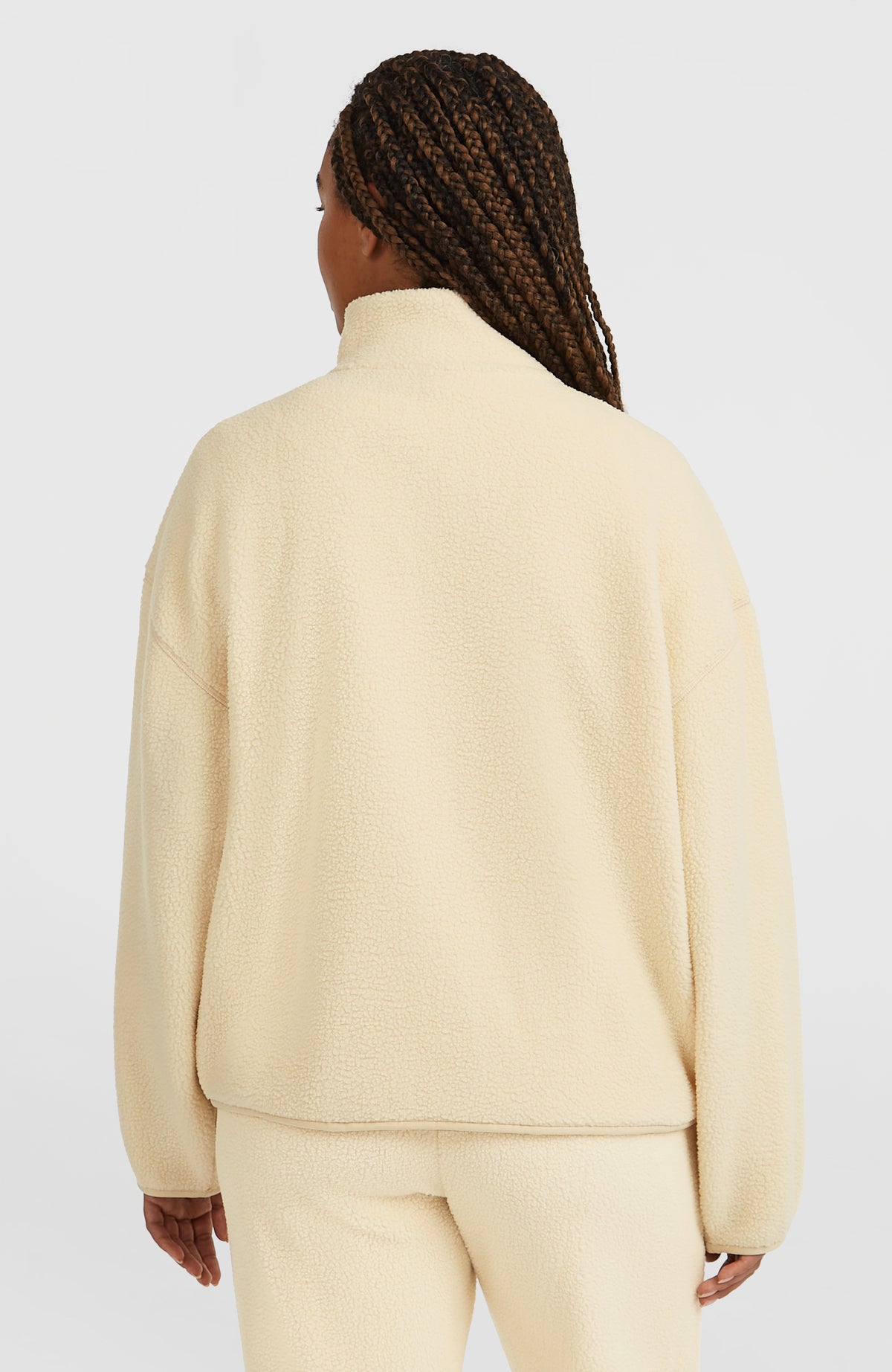 Must-Have High-Pile Full-Zip Fleece | Macaron