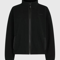 Must-Have High-Pile Full-Zip Fleece | Black Out