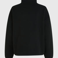 Must-Have High-Pile Full-Zip Fleece | Black Out