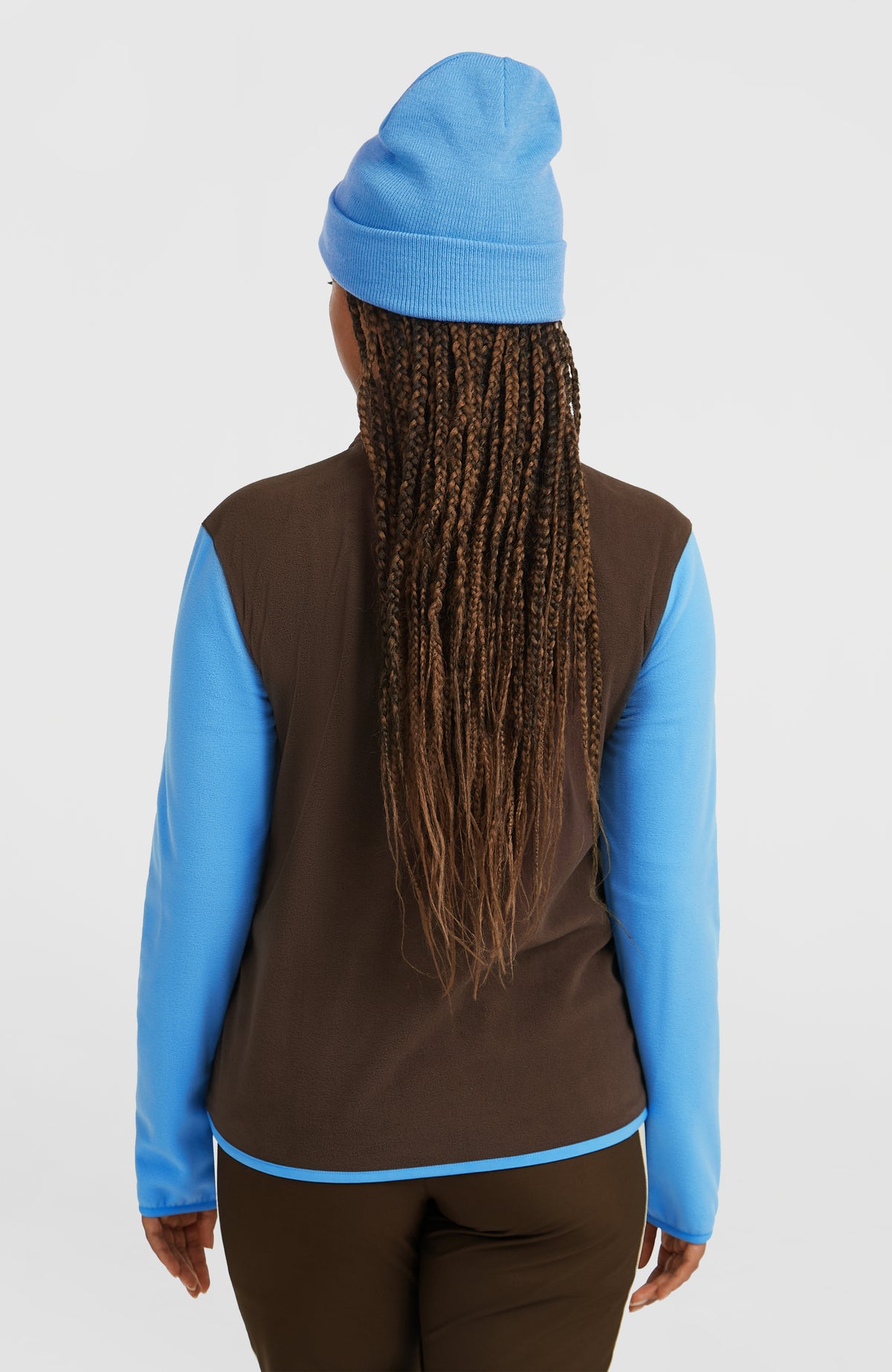 FWC'Cruz Triple Polartec® Half-Zip Fleece | Blue Poppy Colour Block