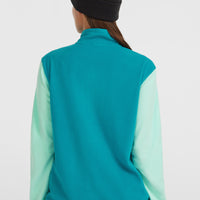 FWC'Cruz Triple Polartec® Half-Zip Fleece | Retro Mint Colour Block