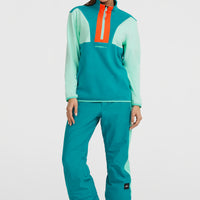 FWC'Cruz Triple Polartec® Half-Zip Fleece | Retro Mint Colour Block
