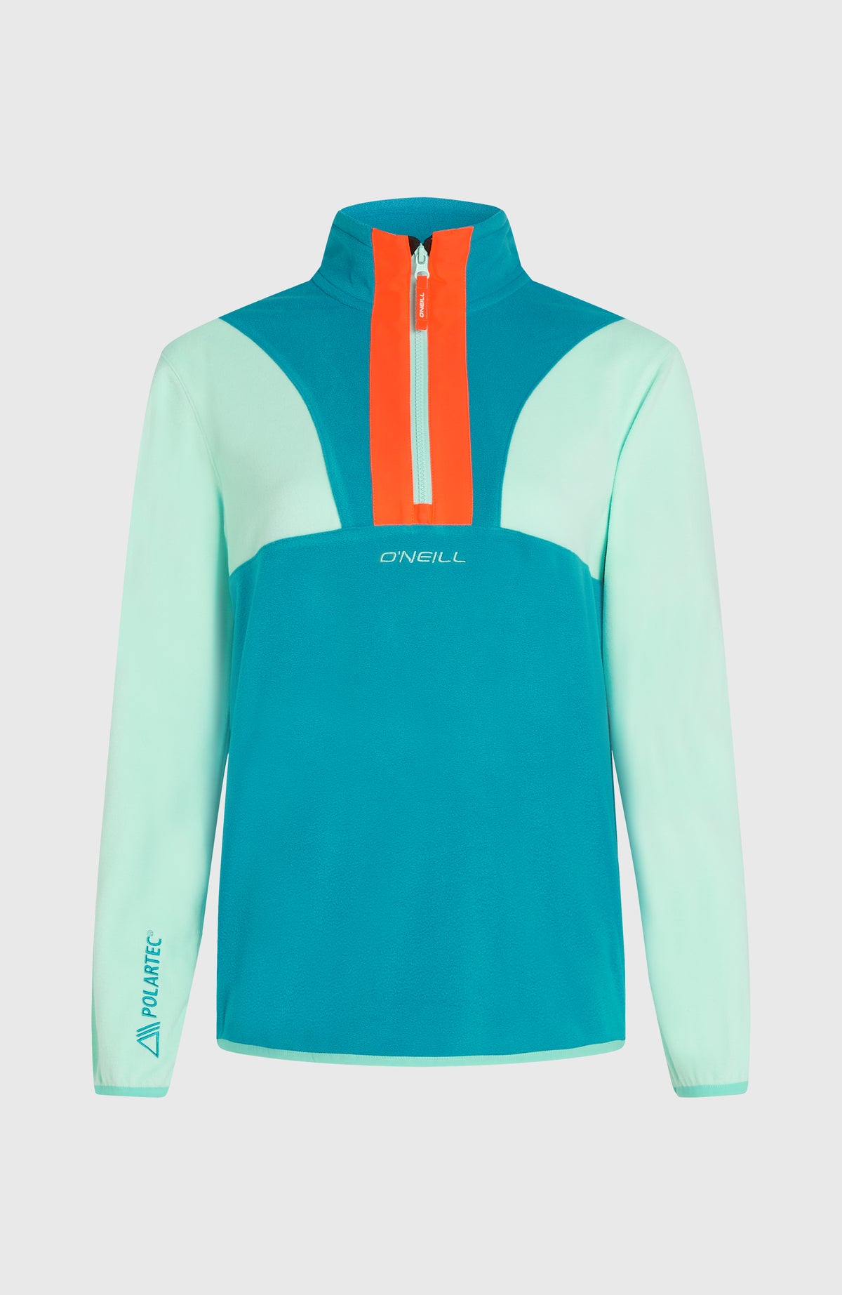FWC'Cruz Triple Polartec® Half-Zip Fleece | Retro Mint Colour Block