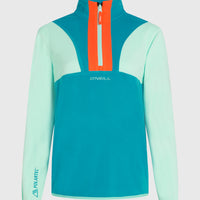 FWC'Cruz Triple Polartec® Half-Zip Fleece | Retro Mint Colour Block