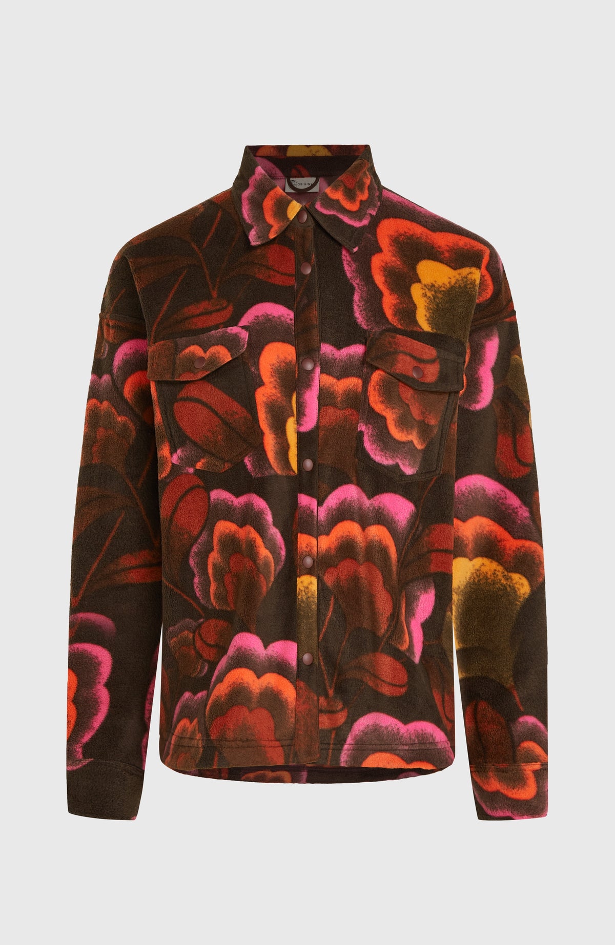 O'Riginals Superfleece Shirt | Brown Originals Flower
