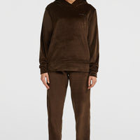 FWC'Cruz Velour Hoodie | Coffee Bean