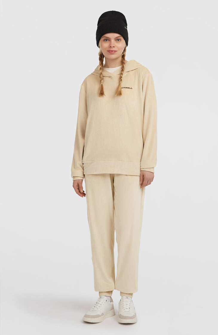 FWC'Cruz Velour Hoodie | Macaron