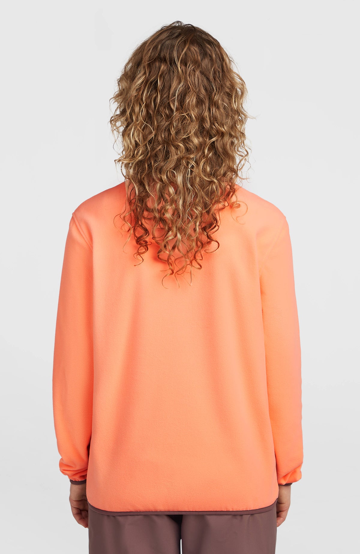 FWC'Cruz Triple Polartec® Half-Zip Fleece | Funky Peach Colour Block