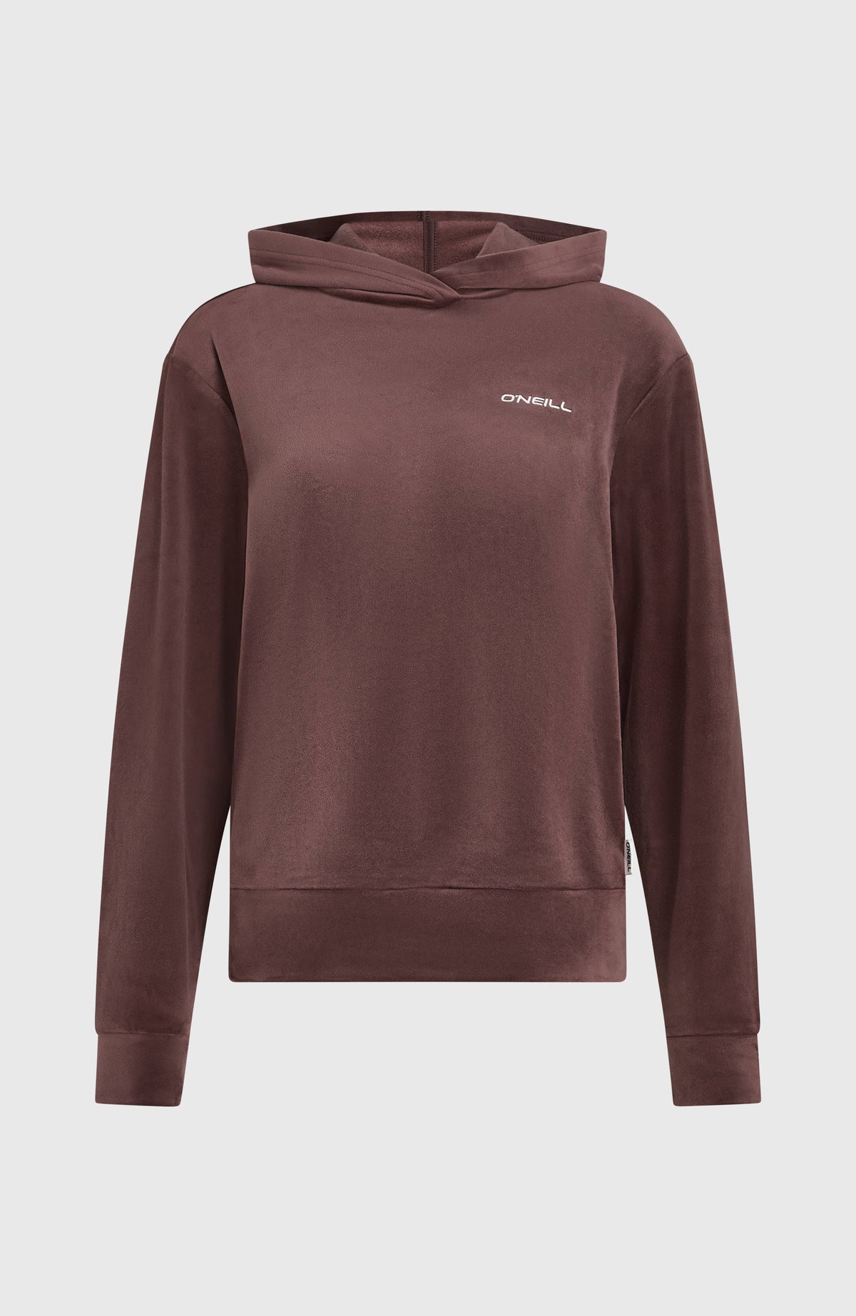FWC'Cruz Velour Hoodie | Purple Gray