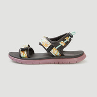 Mia Strap Sandals | Raven Colour Block