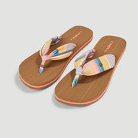 Ditsy Sun BLOOM™ Sandals | Yellow Art Geo