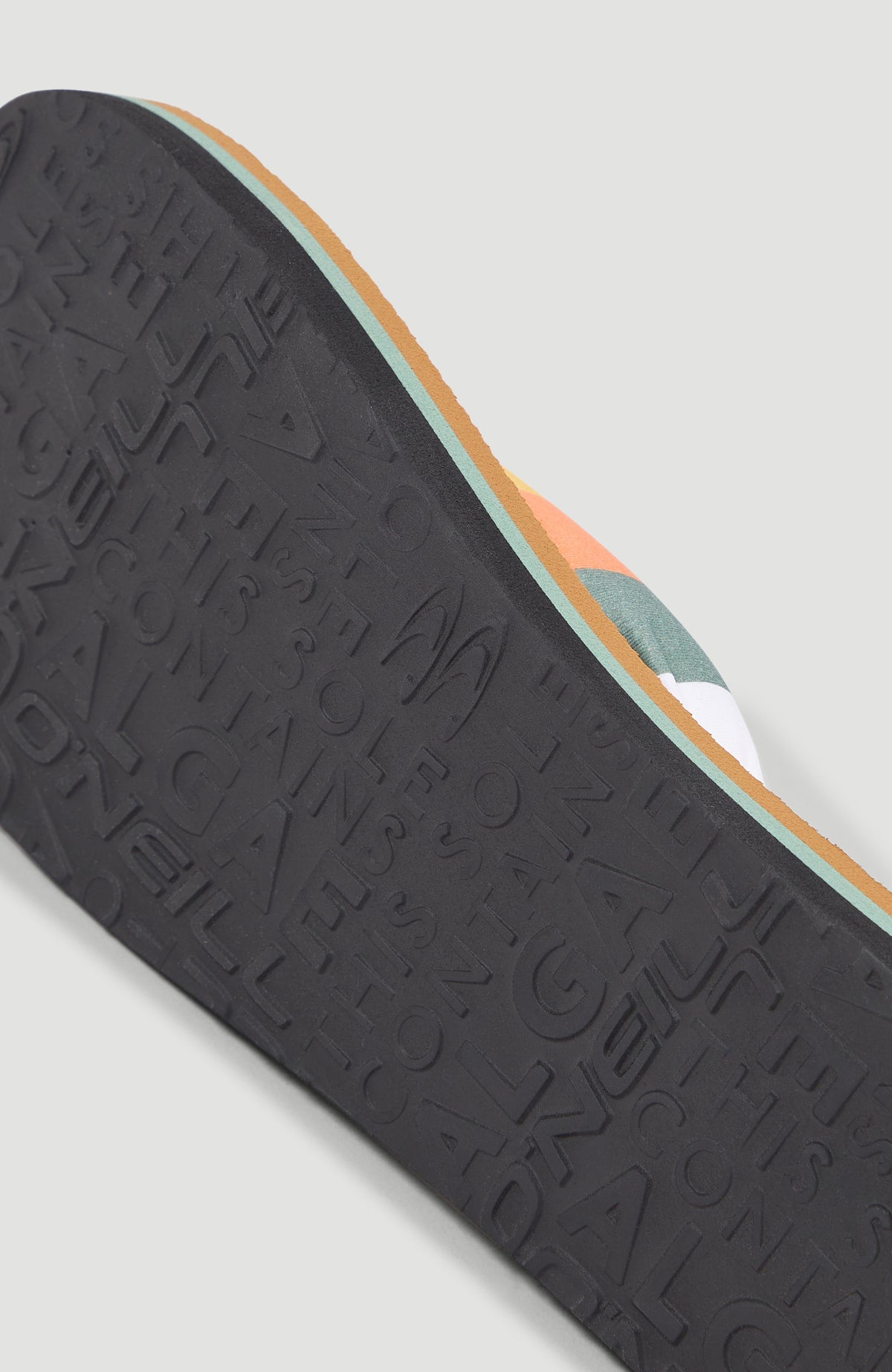 Ditsy Sun BLOOM™ Sandals | Orange Multistripe