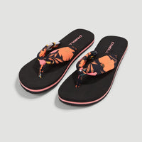 Ditsy Sun BLOOM™ Sandals | Black Bluemchen