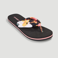 Ditsy Sun BLOOM™ Sandals | Black Bluemchen