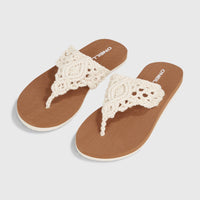 Ditsy Crochet Sandals | Snow White