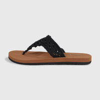 Ditsy Crochet Sandals | Black Out