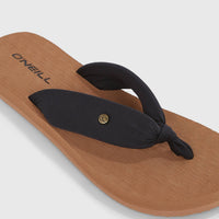 Ditsy Sun  Sandals | Black Out