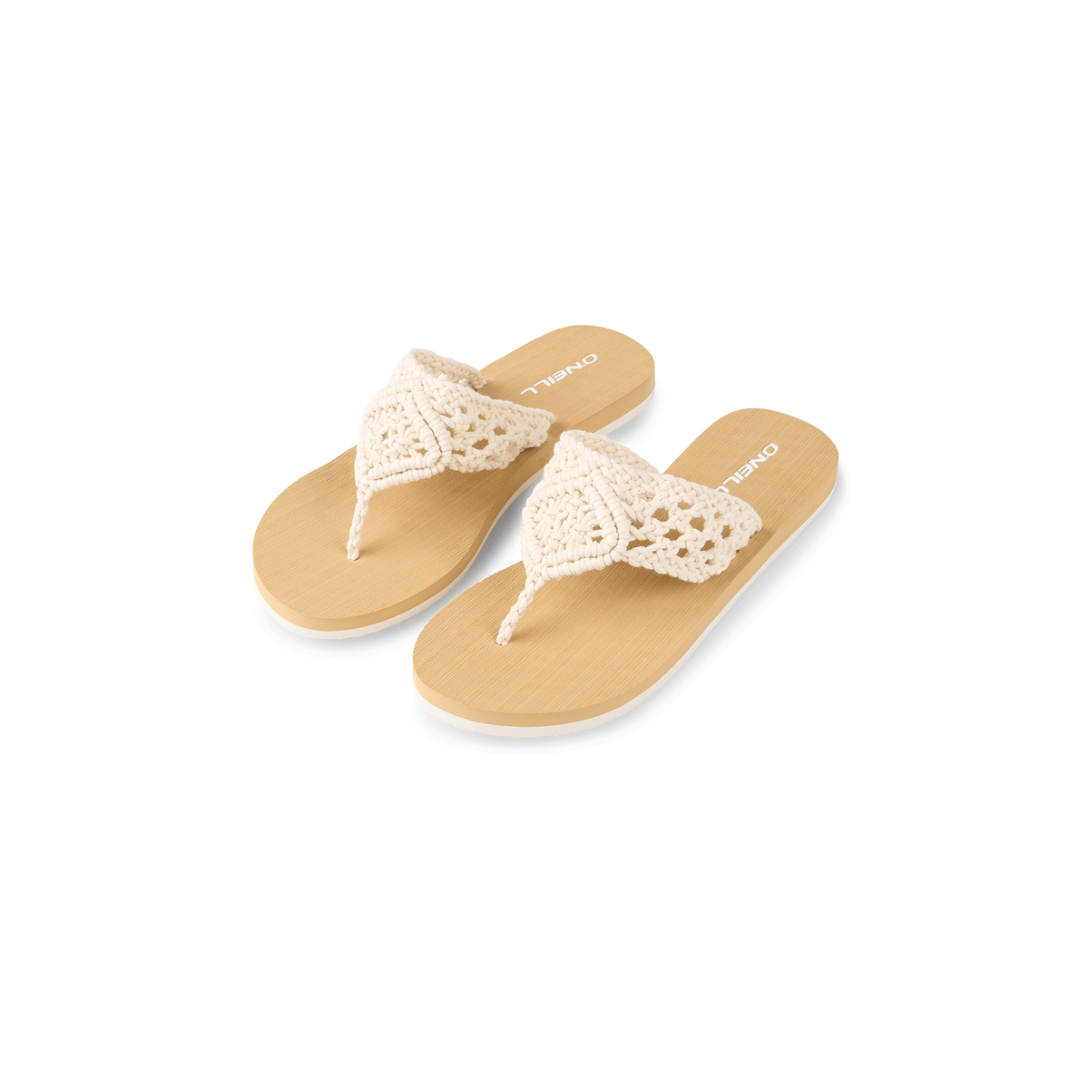 Ditsy Crochet Sandals | Snow White