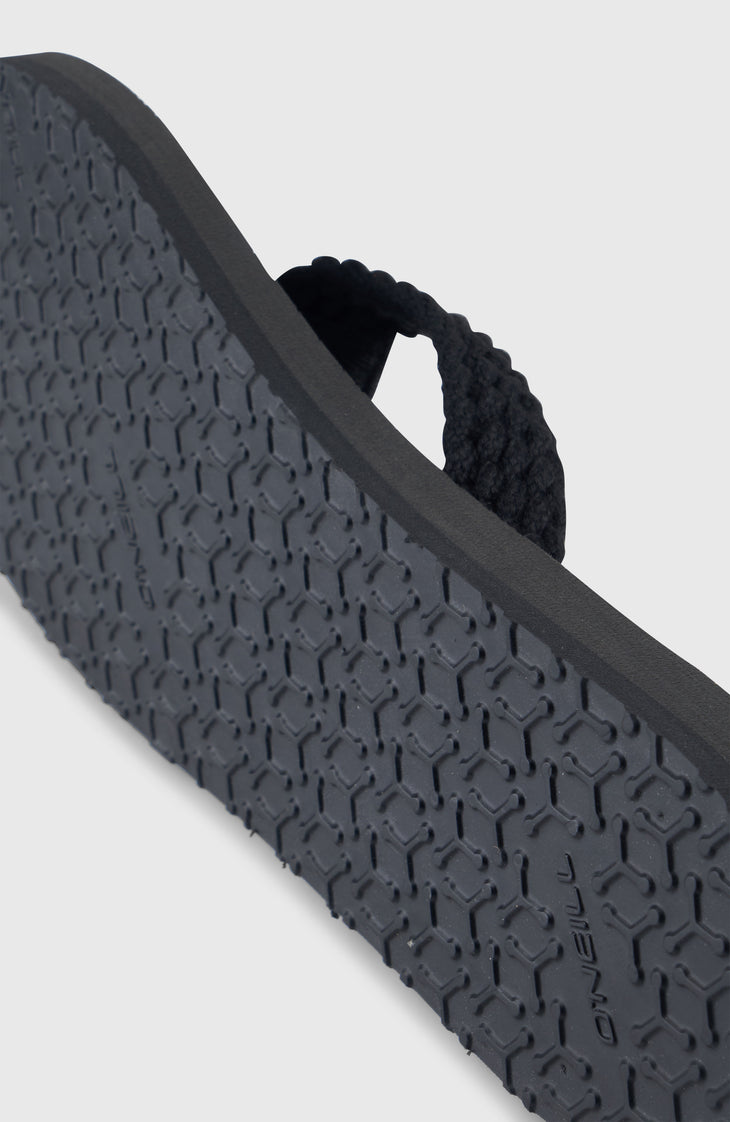 O'Neill Floral Sandals | Black Out