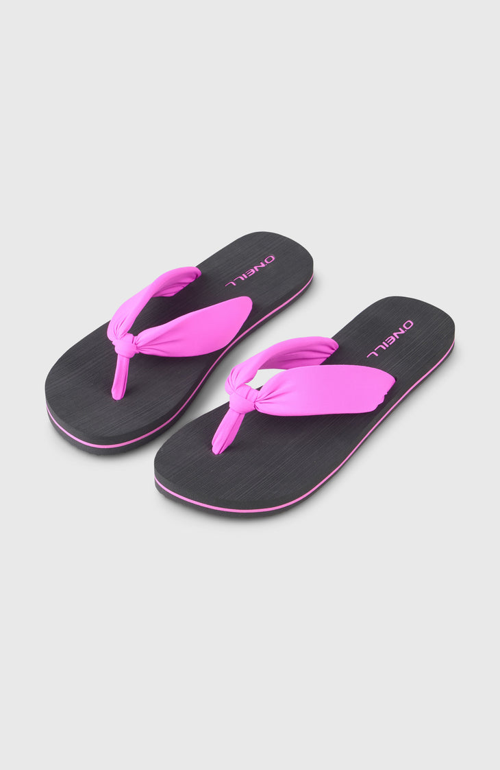 Ditsy Sun Sandals | Electric Fuschia