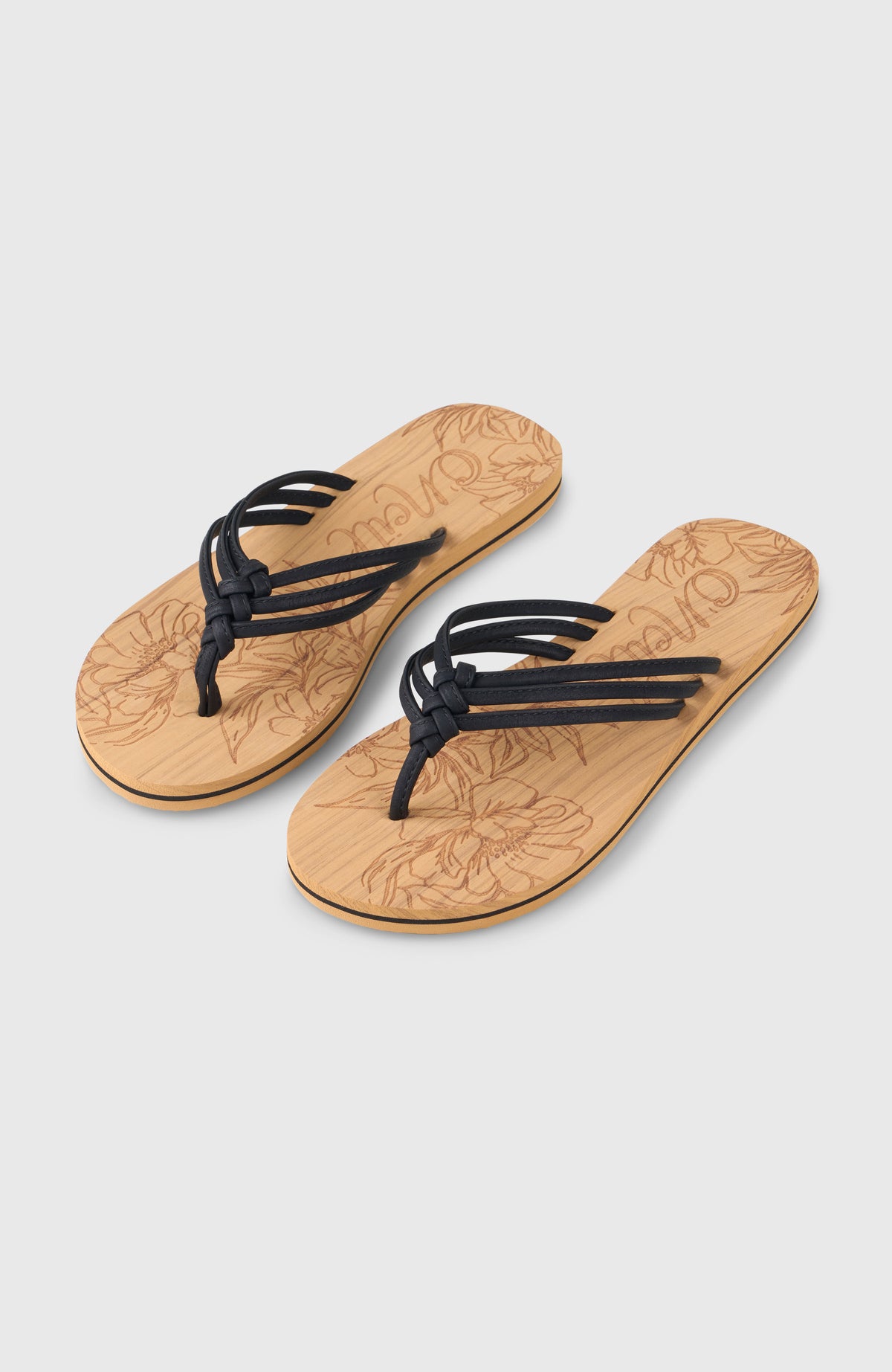 Ditsy Sandals | Black Out