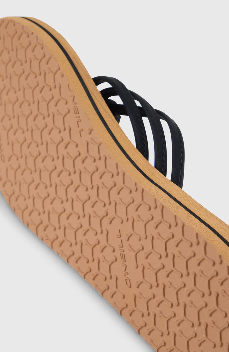 Ditsy Sandals | Black Out