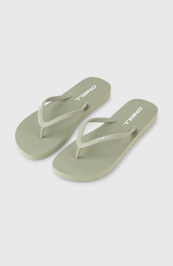 Profile Small Logo Sandals | Avery Fern