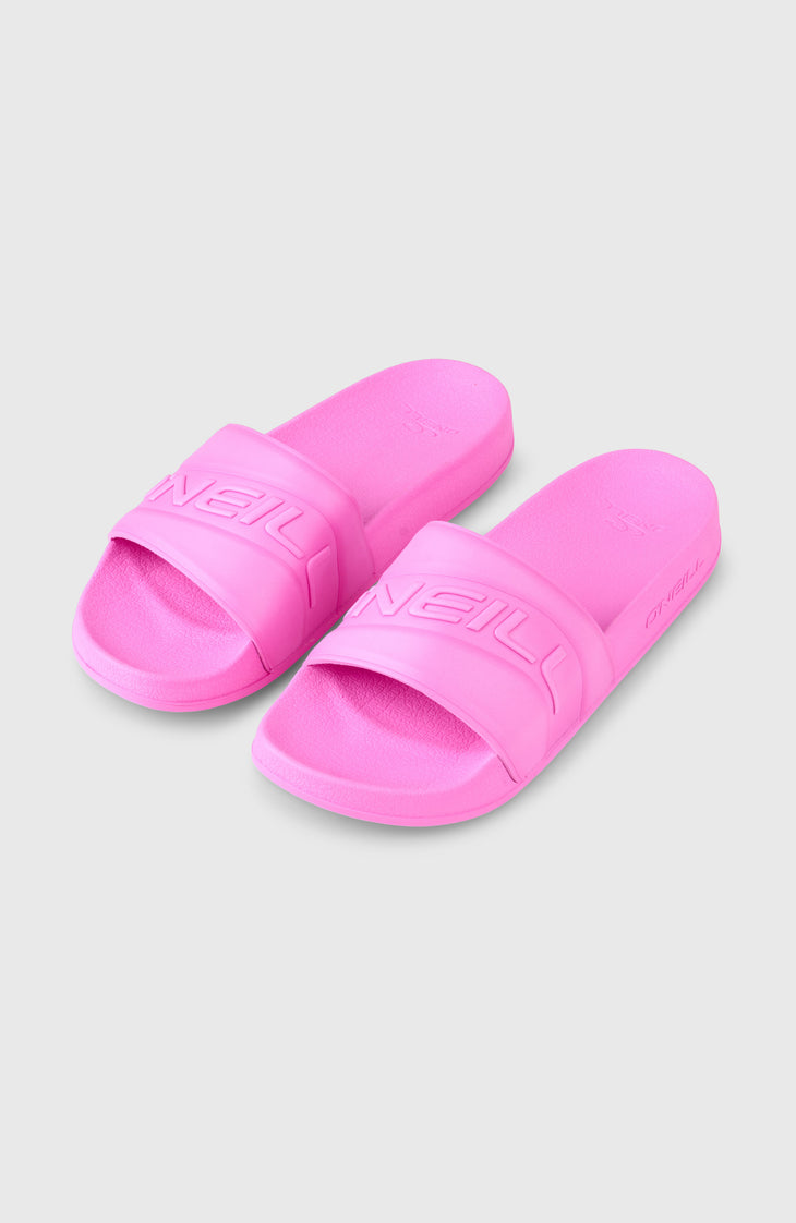 O'Neill Embossed Slides | Electric Fuschia