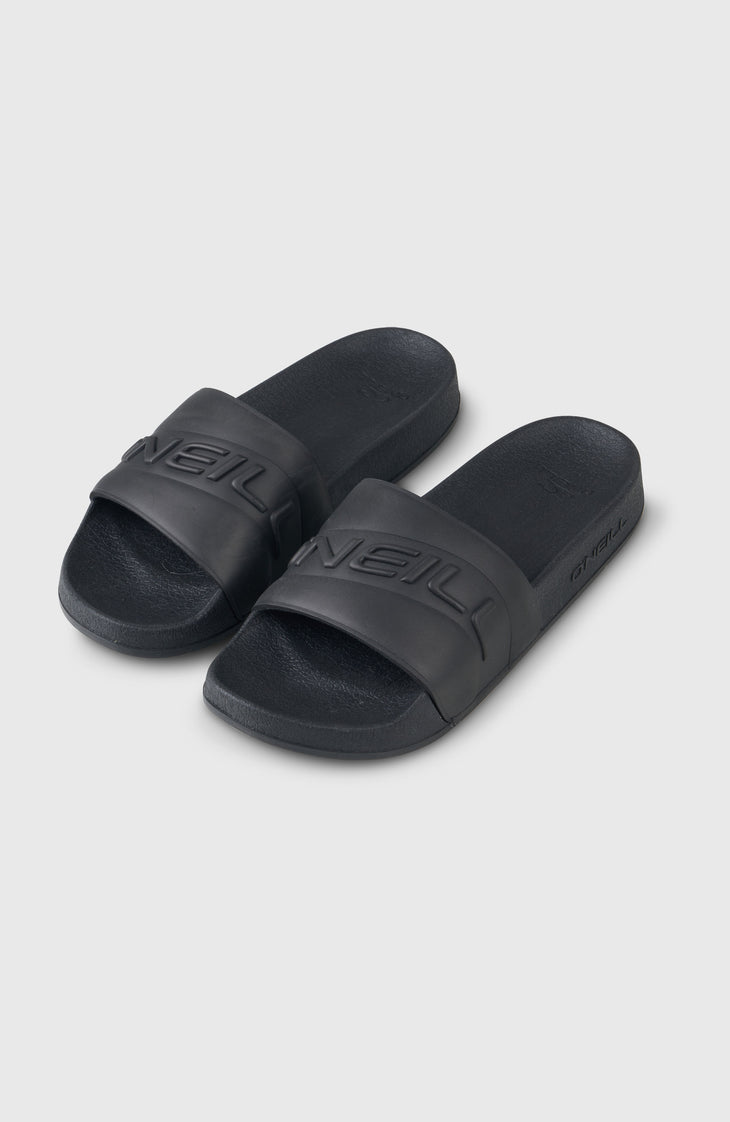 O'Neill Embossed Slides | Black Out