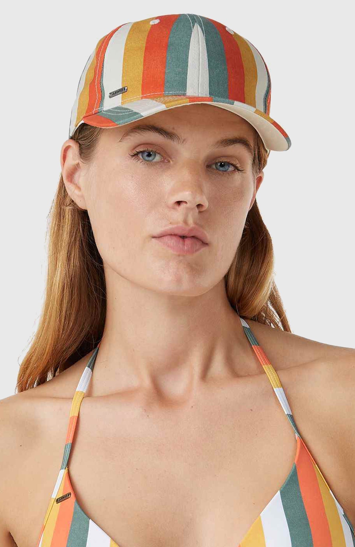Mix and Match Seacoast Cap | Orange Multistripe