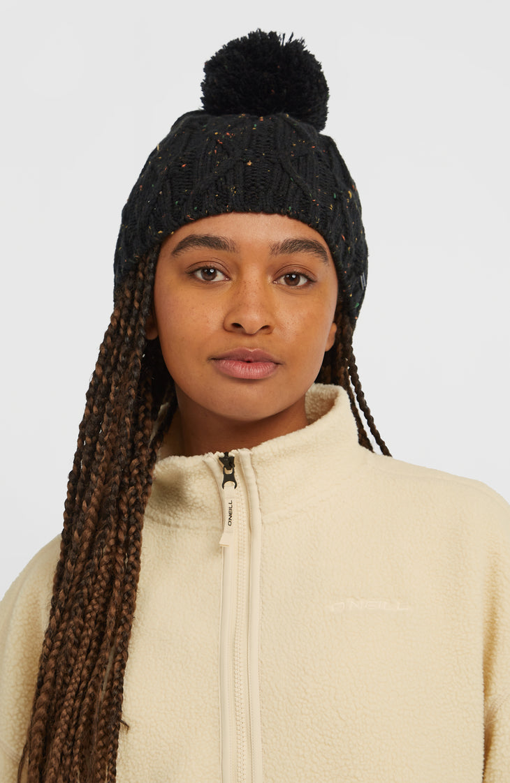 Nora Beanie | Black Out