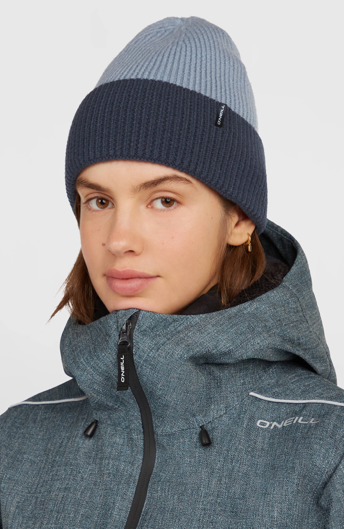 FWC'Cruz Colourblock Beanie | Murky Water Colour Block