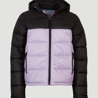 O'Riginals Puffer Jacket | Purple Rose Colour Block