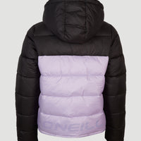 O'Riginals Puffer Jacket | Purple Rose Colour Block