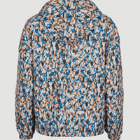 Modular Anorak Jacket | Blue Minimal Camo