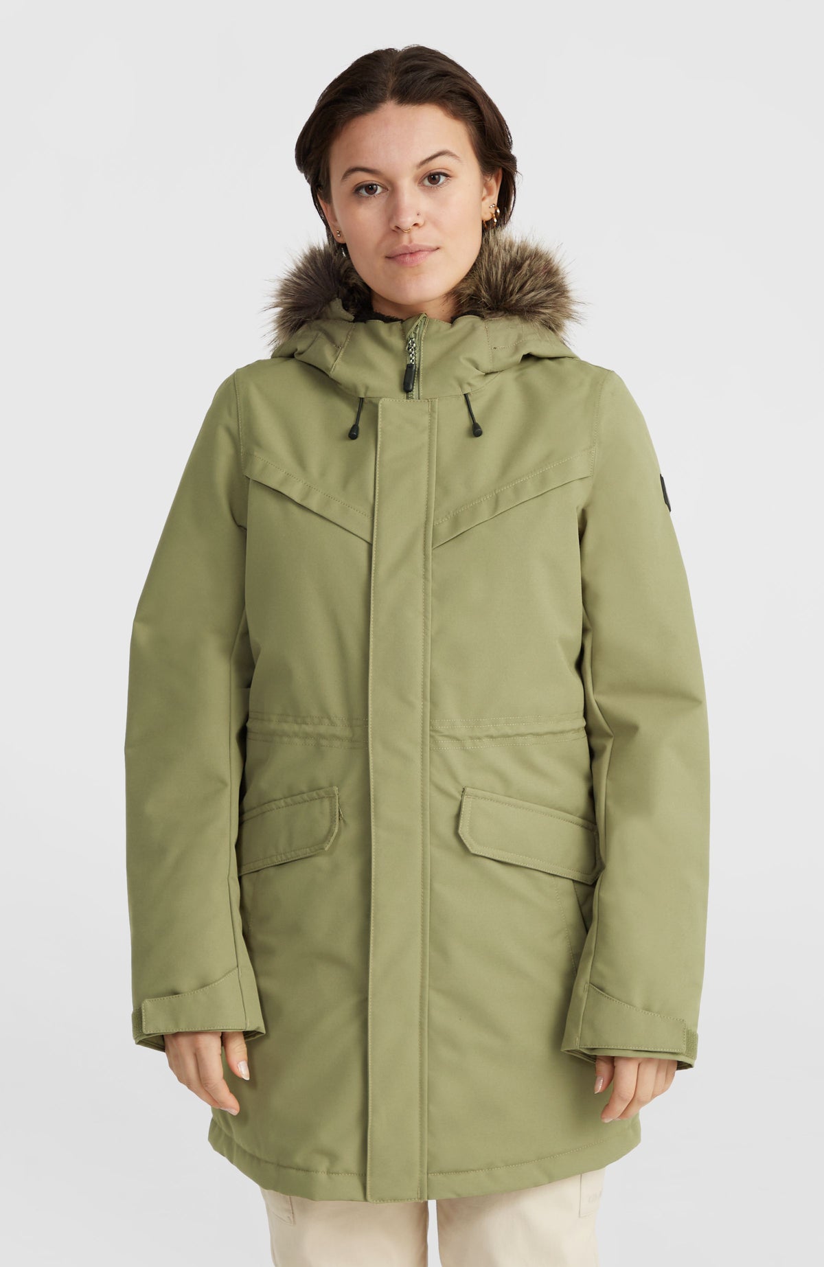 Journey Parka Jacket Deep Lichen Green O Neill UK